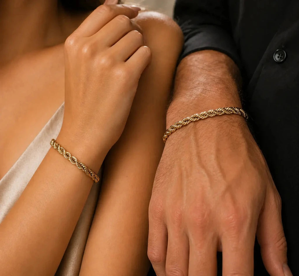 Pulsera Lazo — Oro Laminado 18K - ROKKA JOYERIA