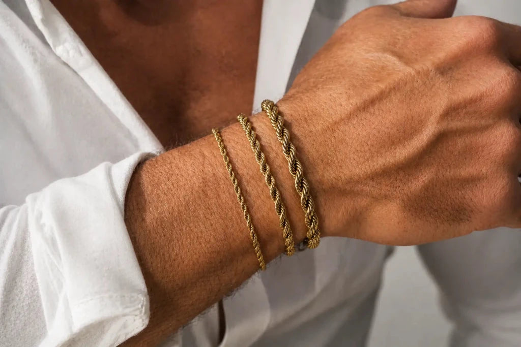 Pulsera Lazo — Oro Laminado 18K - ROKKA JOYERIA