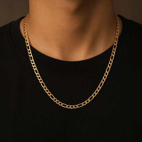 Cadena Cubana Hombre — Oro Laminado 18K - ROKKA JOYERIA
