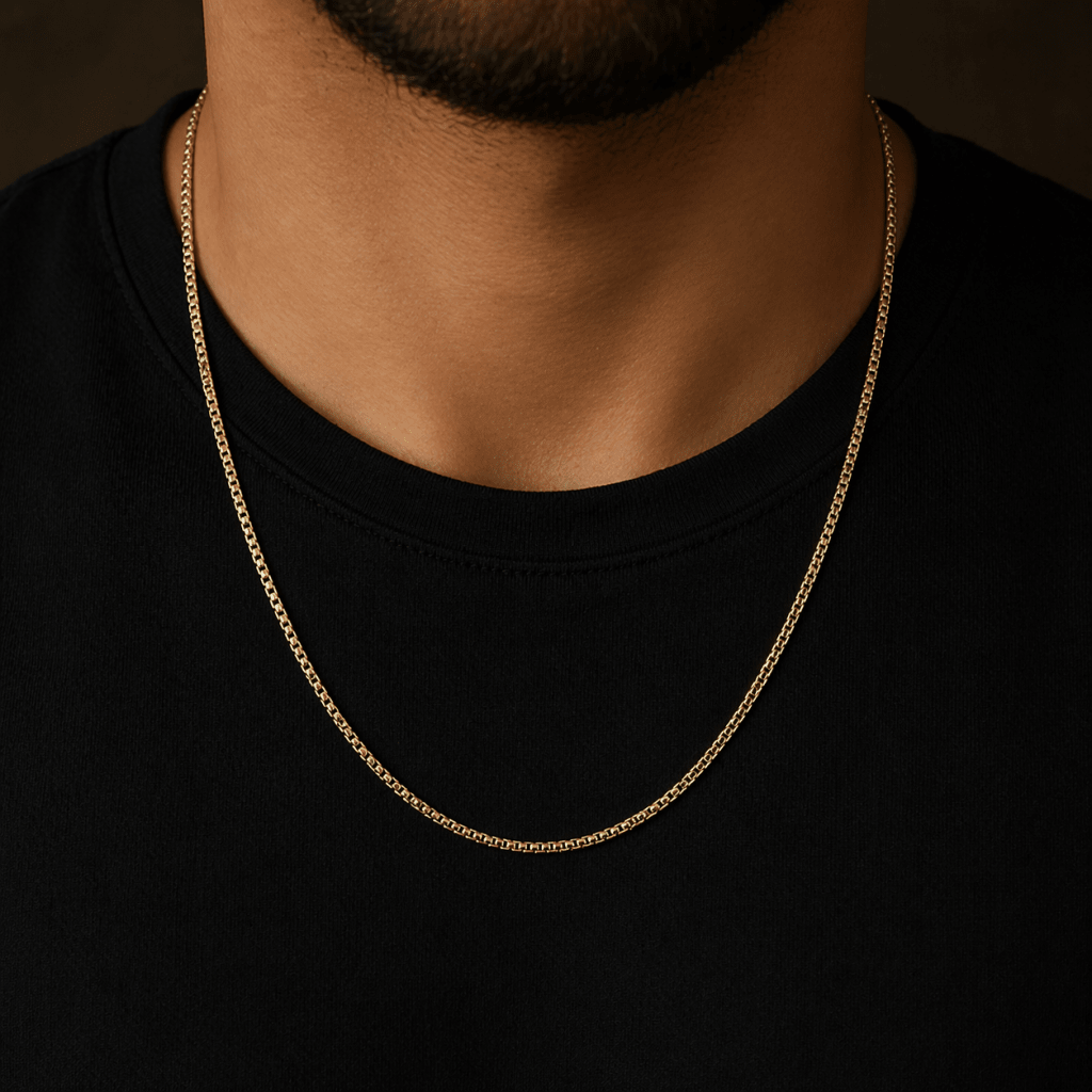 Cadena Veneciana — Oro Laminado 18K - ROKKA JOYERIA