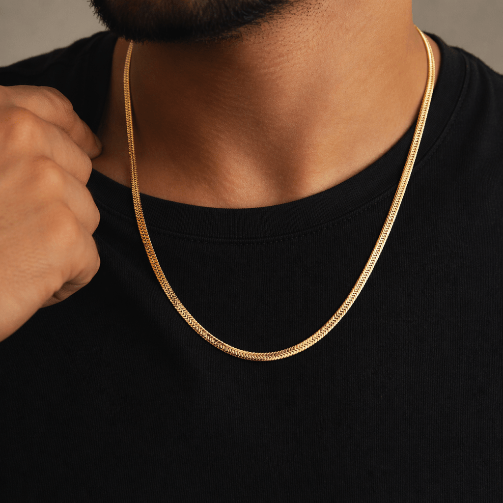 Cadena Egipcia— Oro Laminado 18K - ROKKA JOYERIA