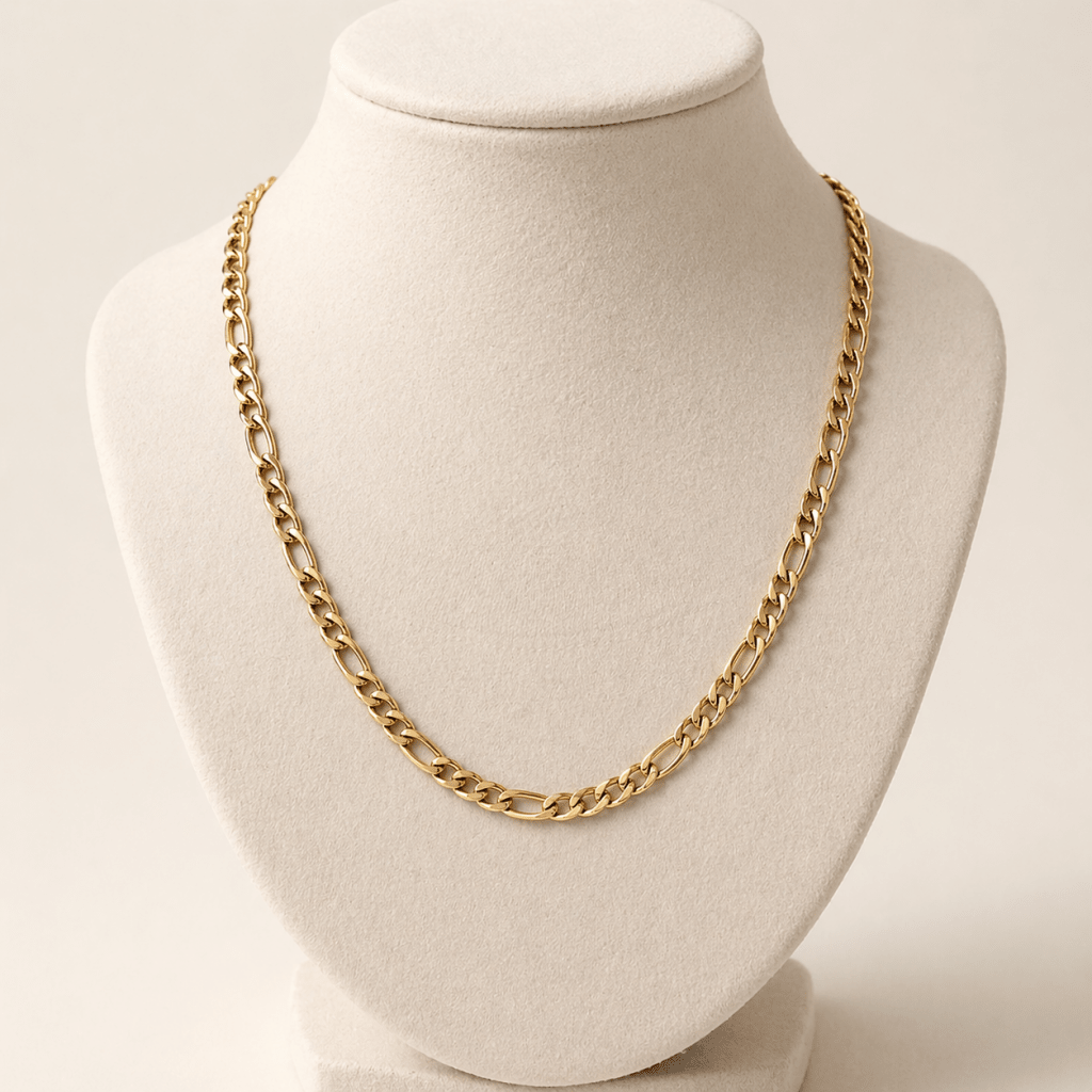 Cadena Cartier Hombre — Oro Laminado 18K - ROKKA JOYERIA
