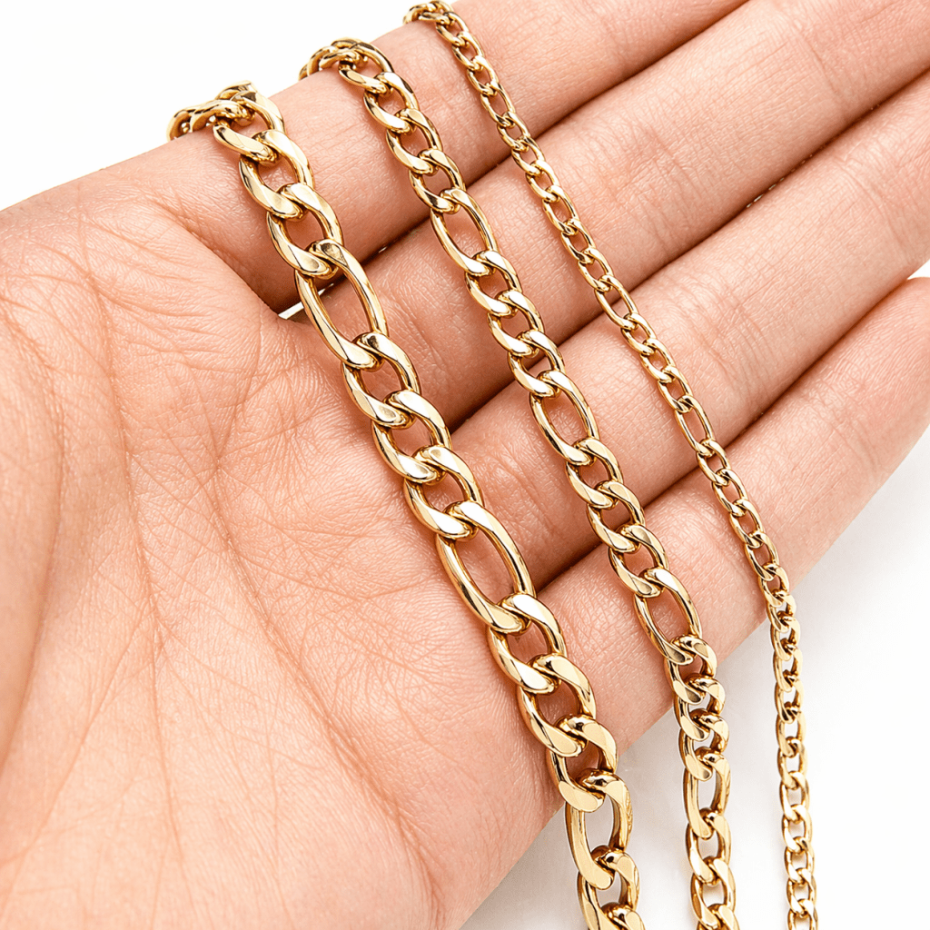 Cadena Cartier Hombre — Oro Laminado 18K - ROKKA JOYERIA