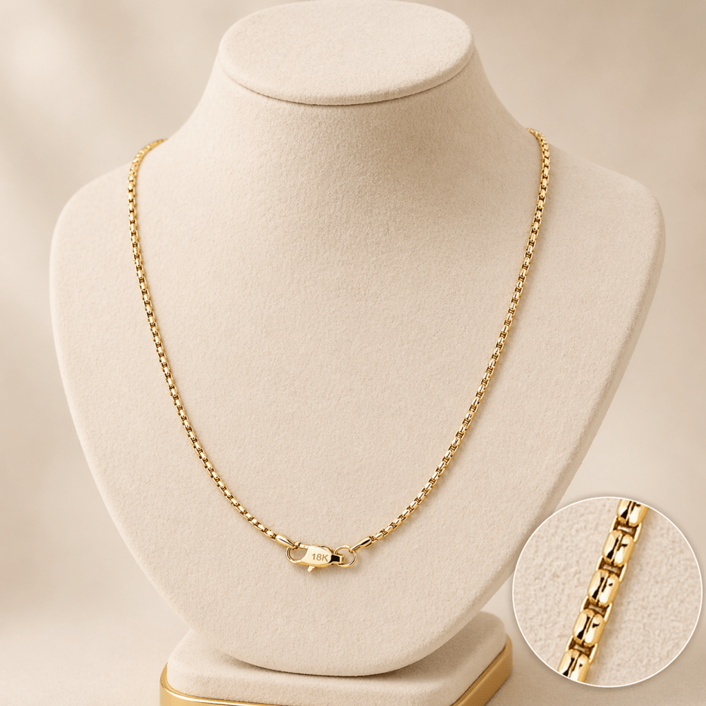 Cadena Veneciana — Oro Laminado 18K - ROKKA JOYERIA