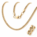 Cadena Cubana Hombre — Oro Laminado 18K - ROKKA JOYERIA