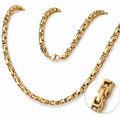 Cadena Rustica Hombre— Oro Laminado 18K - ROKKA JOYERIA
